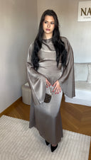 ROBE AYA I TAUPE