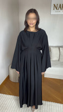 ROBE NOIRE CINTRÉE