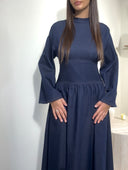 ROBE EN JEAN À CINTRER À LA TAILLE