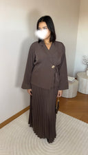 ENSEMBLE LAURIANE MARRON