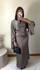 ROBE DANIA | TAUPE