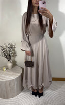 ROBE CHAY À NOUER | BEIGE