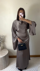 ROBE DANIA | TAUPE