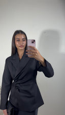 [PREMIUM] BLAZER STRUCTURÉ |NOIR