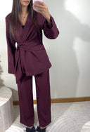 [PREMIUM] ENSEMBLE TAILLEUR | BORDEAUX
