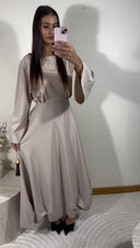 ROBE CHAY À NOUER | BEIGE