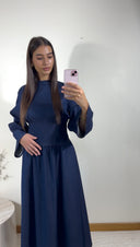 ROBE EN JEAN À CINTRER À LA TAILLE