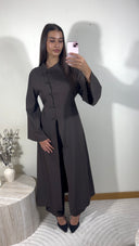 ENSEMBLE KIMONO | MARRON