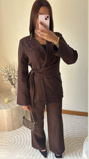 ENSEMBLE TAILLEUR PREMIUM I MARRON