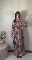 ROBE FLEURIE | ROSE
