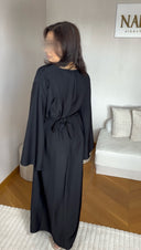 ROBE NOIRE CINTRÉE