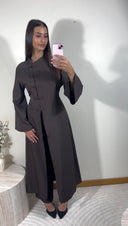 ENSEMBLE KIMONO | MARRON