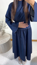 ROBE EN JEAN À CINTRER À LA TAILLE
