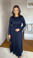 ROBE CHLOÉ I BLEU MARINE