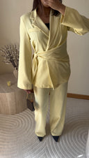 ENSEMBLE TAILLEUR PREMIUM I JAUNE BEURRE