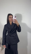 [PREMIUM] BLAZER STRUCTURÉ |NOIR