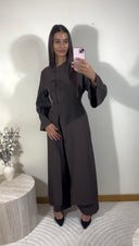ENSEMBLE KIMONO | MARRON