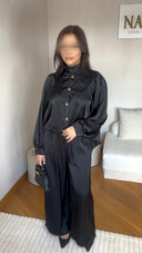 ENSEMBLE MASTOUR SATINÉ I NOIR