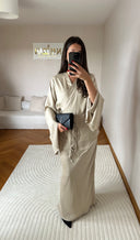 ENSEMBLE SATIN BEIGE