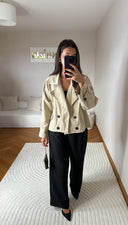 VESTE COURTE TRENCH