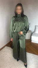 ENSEMBLE MASTOUR SATINÉ KAKI