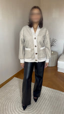 GILET CARDIGAN I BEIGE