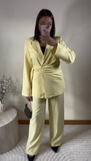 ENSEMBLE TAILLEUR PREMIUM I JAUNE