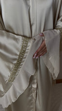 ABAYA EMIRA ÉCRU