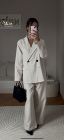 ENSEMBLE TAILLEUR BEIGE