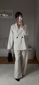 ENSEMBLE TAILLEUR BEIGE