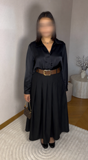 JUPE AVEC CEINTURE I NOIR